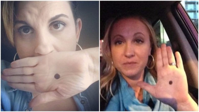 Та хаа нэгтээ алган дээрээ хар цэгтэй хүнтэй таарвал нэн даруй цагдаа дуудаарай